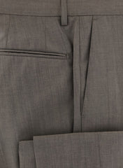 Incotex Brown Melange Wool Blend Pants - Slim - (19) - Parent