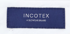 Incotex Dark Blue Check Pants - Slim - (IN-S0T030-6388-820) - Parent