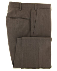 Incotex Brown Melange Wool Blend Pants - Slim - 40/56 - (DE)