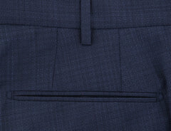 Incotex Dark Blue Solid Pants - Slim - (IN-S0T030-S6333-810) - Parent