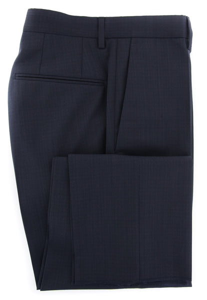 Incotex Dark Navy Blue Solid Pants - Slim - (IN-S0T030-S6333-820) - Parent