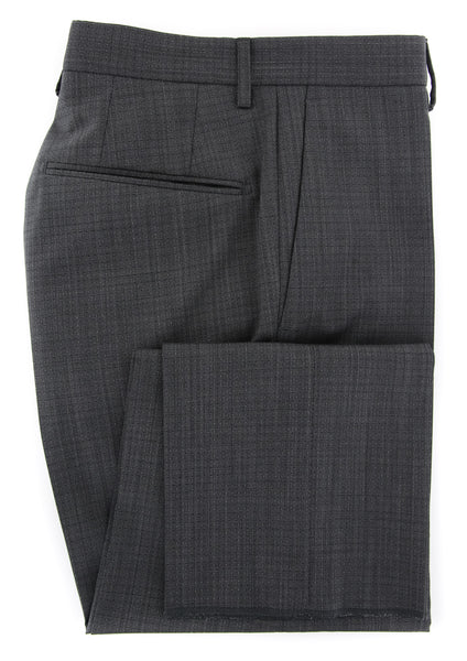 Incotex Dark Gray Solid Pants - Slim - (IN-S0T030-S6333-930) - Parent