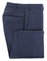 Incotex Dark Blue Melange Pants - Slim - (IN-S0T030-S6334-810) - Parent