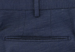 Incotex Dark Blue Melange Pants - Slim - (IN-S0T030-S6334-810) - Parent