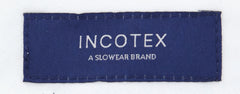 Incotex Dark Blue Melange Pants - Slim - (IN-S0T030-S6334-810) - Parent