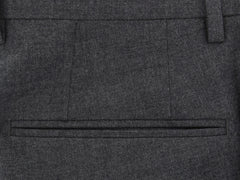 Incotex Gray Solid Pants - Extra Slim - (S0T030SS532920) - Parent