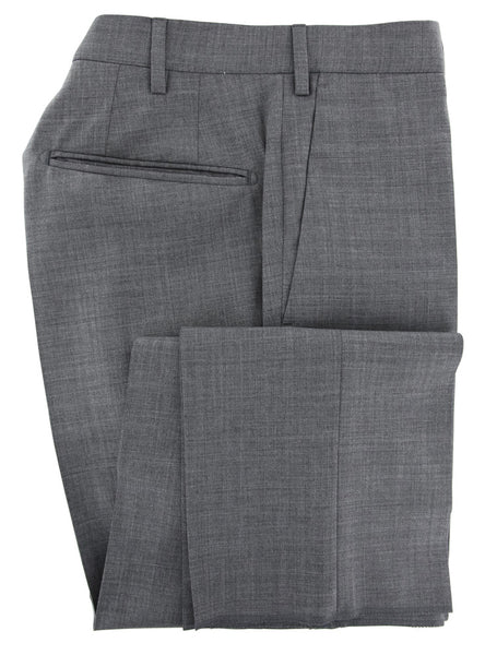 Incotex Gray Solid Pants - Extra Slim - (S0T030SS606910) - Parent