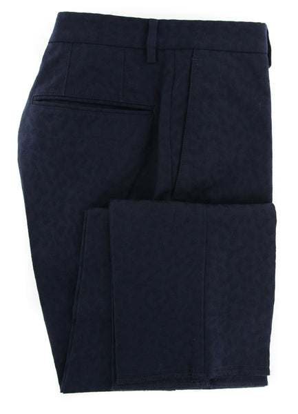 Incotex Midnight Navy Blue Fancy Pants - Slim - (IN5701820) - Parent