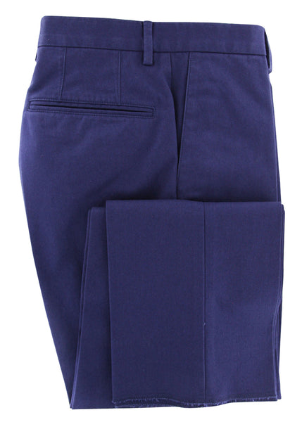 Incotex Purple Solid Pants - Slim - (IN4079810) - Parent
