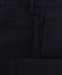 Incotex Midnight Navy Blue Solid Pants - Slim - (IN1120171) - Parent
