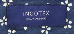 Incotex Midnight Navy Blue Solid Wool Pants - Slim - (DF) - Parent