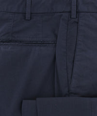 Incotex Navy Blue Solid Pants - Slim - (IN4478822) - Parent