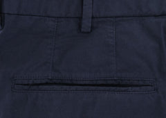Incotex Navy Blue Solid Pants - Slim - (IN4478822) - Parent