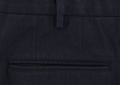 Incotex Midnight Navy Blue Solid Pants - Slim - (IN4534825) - Parent