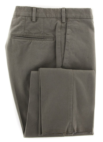 Incotex Gray Solid Pants - Slim - (IN1117177) - Parent