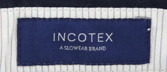 Incotex Midnight Navy Blue Solid Pants - Slim - (IN5208820) - Parent