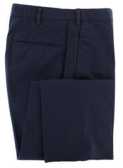 Incotex Dark Blue Solid Pants - Slim - 34/50 - (IN-S0W030-5231-825)