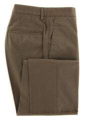 Incotex Brown Solid Pants - Slim - (IN5607610) - Parent