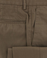 Incotex Brown Solid Pants - Slim - (IN5607610) - Parent