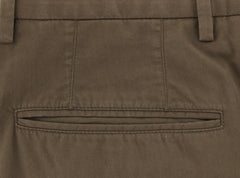 Incotex Brown Solid Pants - Slim - (IN5607610) - Parent