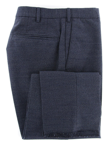 Incotex Dark Blue Melange Pants - Slim - (I13183) - Parent
