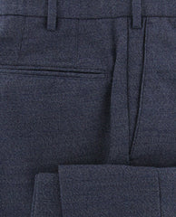 Incotex Dark Blue Melange Pants - Slim - (I13183) - Parent