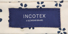 Incotex Dark Blue Melange Pants - Slim - (I13183) - Parent