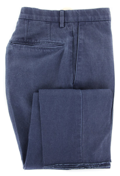 Incotex Blue Vintage Wash Pants - Slim - (IN-S0W030-6307-820) - Parent