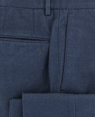 Incotex Denim Blue Solid Pants - Slim - (IN-S0W030-6309-810) - Parent