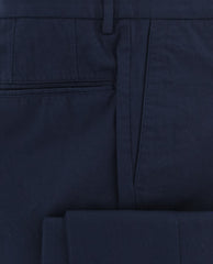 Incotex Dark Navy Blue Solid Pants - Slim - (IN-S0W030-6337-820) - Parent