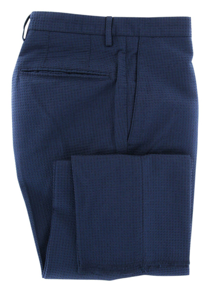 Incotex Navy Blue Other Cotton Blend Pants - Slim - (2I) - Parent