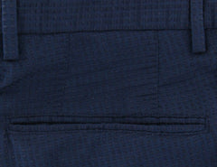 Incotex Navy Blue Other Cotton Blend Pants - Slim - (2I) - Parent