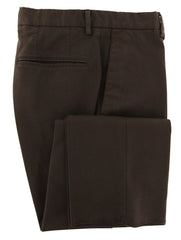 Incotex Brown Solid Pants - Extra Slim - 32/48 - (S0W030S5528616)