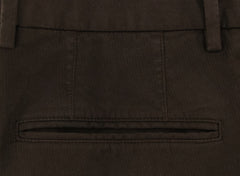 Incotex Brown Solid Pants - Extra Slim - (S0W030S5528616) - Parent