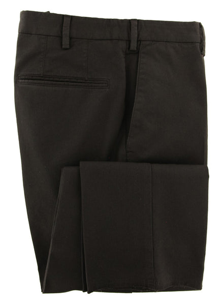 Incotex Dark Brown Solid Pants - Extra Slim - (S0W030S5528618) - Parent