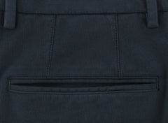 Incotex Dark Blue Solid Pants - Slim - (IN00305228822) - Parent