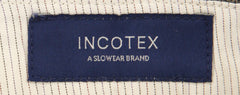 Incotex Dark Brown Micro-Houndstooth Pants - Slim - (IN5438620) - Parent