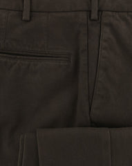 Incotex Dark Brown Solid Pants - Extra Slim - (S0W030S5517618) - Parent