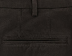 Incotex Dark Brown Solid Pants - Extra Slim - (S0W030S5517618) - Parent
