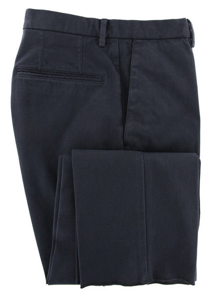 Incotex Dark Blue Solid Pants - Slim - (IN305517822) - Parent