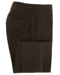 Incotex Dark Brown Solid Pants - Slim - (CI) - Parent