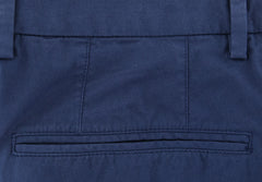 Incotex Navy Blue Solid Pants - Slim - (IN-S0W030-S5646-831) - Parent