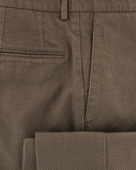 Incotex Brown Solid Pants - Slim - (B9) - Parent