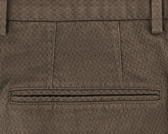 Incotex Brown Solid Pants - Slim - (B9) - Parent