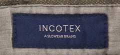 Incotex Caramel Brown Melange Pants - Slim - (IN1116175) - Parent