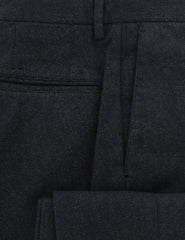 Incotex Charcoal Gray Melange Pants - Slim - (IN1116173) - Parent