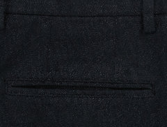 Incotex Charcoal Gray Melange Pants - Slim - (IN1116173) - Parent