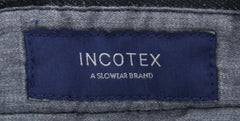 Incotex Charcoal Gray Melange Pants - Slim - (IN1116173) - Parent