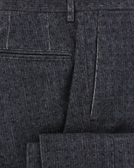 Incotex Dark Gray Melange Pants - Slim - (B6) - Parent