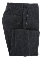 Incotex Charcoal Gray Fancy Pants - Slim - (I13184) - Parent